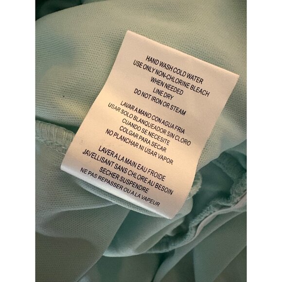 Xtraordinary Girls Size 16 Mint Green Glitter High-Neck A-Line Long Maxi Dress - Picture 9 of 10